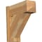 Ekena Millwork Traditional Rough Sawn Craftsman Outlooker, Western Red Cedar, 8"W x 20"D x 20"H OUT08X20X20TRA04RWR - alternate 1